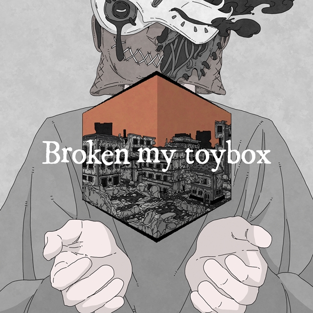「Broken my toybox / Broken my toybox」ジャケットイラスト ブックレット